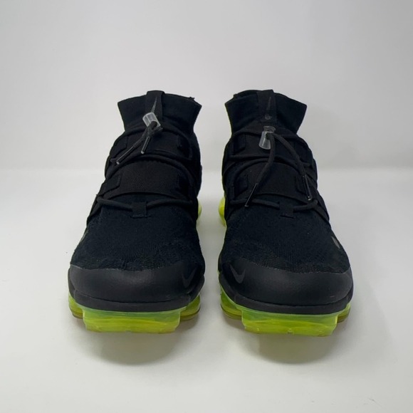 Nike Air VaporMax Utility Flyknit Black Volt AH6834-007 Men\'s 12 Running Shoes main image 5